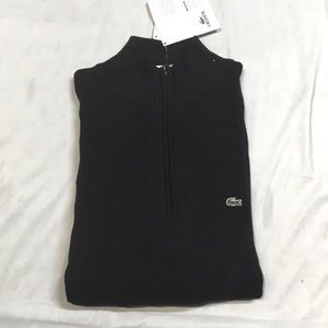 NWT Lacoste Men’s Knitwear Quarter Zip Sweater